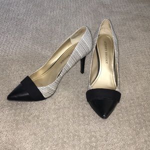 Audrey Brooke Leather Pumps